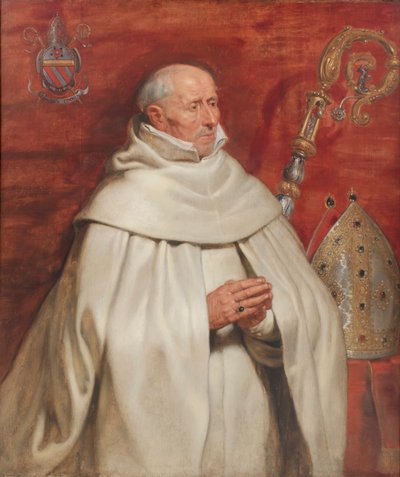Matthaeus Yrsselius (1541-1629), opat opactwa Sint-Michiel w Antwerpii, c. 1624 (olej na dębie) autorstwa Peter Paul Rubens