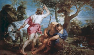 Merkury i Argus autorstwa Peter Paul Rubens