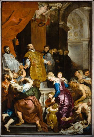 Cuda św. Ignacego Loyoli - 1620 r autorstwa Peter Paul Rubens