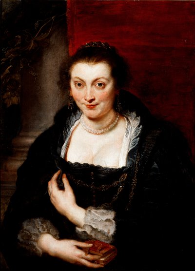 Portret Isabelli Brandt, żony malarza Obraz Petera Paula (Pierre-Paul) Rubensa (lub Peter Paul lub Petrus Paulus) (1577-1640) ok. 1620 r. Słońce. 86x62 cm Florencja, Galleria degli Uffizi (Biura) autorstwa Peter Paul Rubens