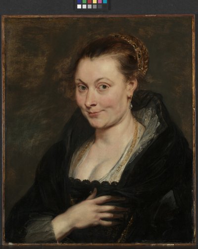 Portret Isabelli Brant, ok. 1620-25 autorstwa Peter Paul Rubens