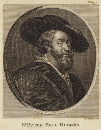 Portret Petera Paula Rubensa autorstwa Peter Paul Rubens