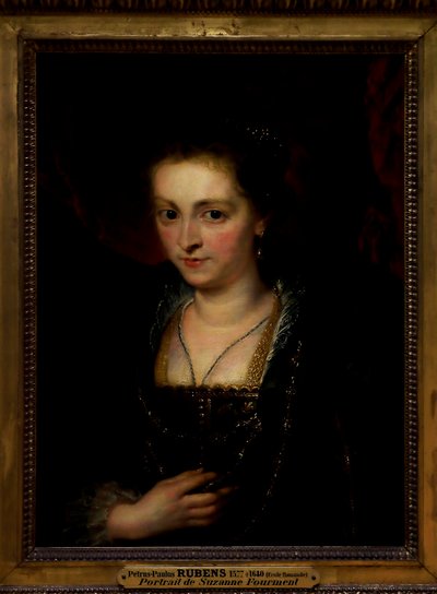 Portret kobiety. Portret Zuzanny Fourment autorstwa Peter Paul Rubens