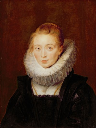 Portret druhny do infantki Izabeli autorstwa Peter Paul Rubens