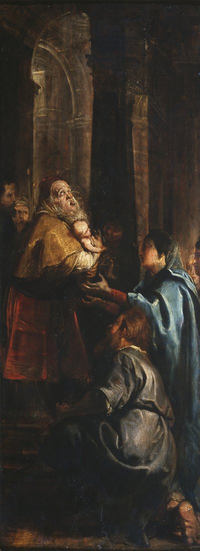 Prezentacja w świątyni autorstwa Peter Paul Rubens