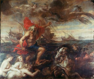 Quos ego! - Neptun, uspokajający fale autorstwa Peter Paul Rubens