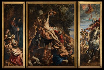 Podniesienie krzyża, ok. 1610-11 (olej na desce) autorstwa Peter Paul Rubens