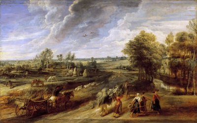 Powrót ze żniw ok. 1637 r. autorstwa Peter Paul Rubens