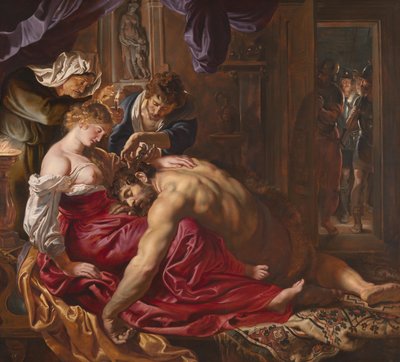 Samson i Delilah autorstwa Peter Paul Rubens