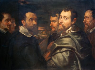 Autoportret wśród przyjaciół z Mantui autorstwa Peter Paul Rubens