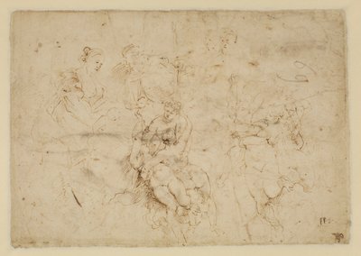 śpiące nimfy autorstwa Peter Paul Rubens
