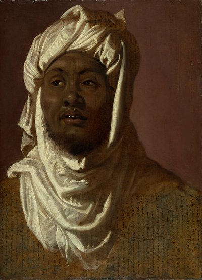 Studium dla Baltazara, ok. 1609-11 (olej na papierze położony na desce) autorstwa Peter Paul Rubens