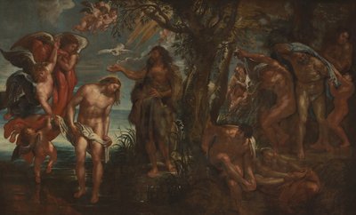 Chrzest Chrystusa autorstwa Peter Paul Rubens