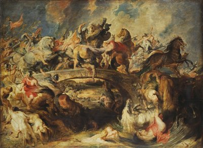 Bitwa Amazonek autorstwa Peter Paul Rubens