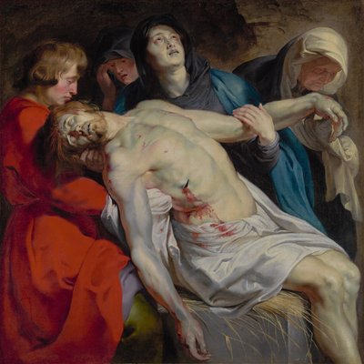 Pochówek autorstwa Peter Paul Rubens
