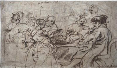 Święto Heroda (recto) autorstwa Peter Paul Rubens