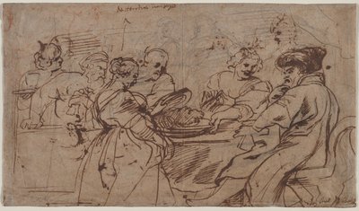 Święto Heroda recto Tomyris z Głową Cyrusa verso, ok. 1930 r. 1637-1638. autorstwa Peter Paul Rubens