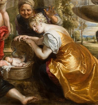 Znalezienie Erichtoniusa, 1632-33 autorstwa Peter Paul Rubens