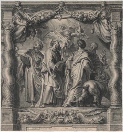 Czterej ewangeliści autorstwa Peter Paul Rubens