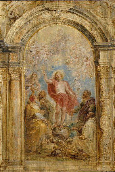Gloryfikacja Eucharystii, ca. 1630-32. autorstwa Peter Paul Rubens