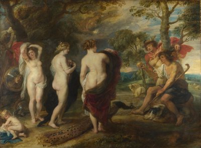 Sąd Parysa autorstwa Peter Paul Rubens