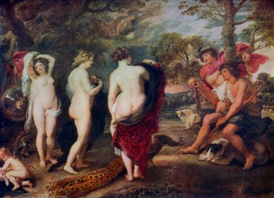 Wyrok Paryski, c1635-1638, 1912. autorstwa Peter Paul Rubens