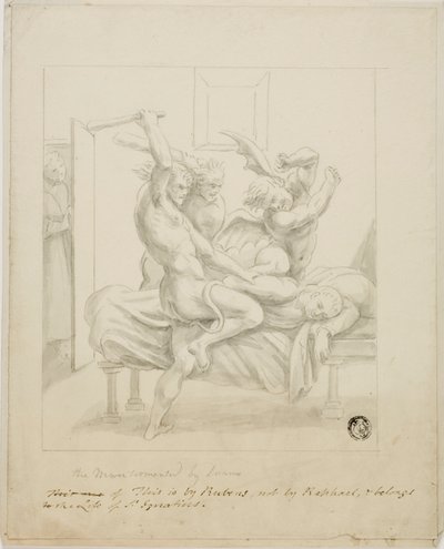 Człowiek dręczony przez sny autorstwa Peter Paul Rubens