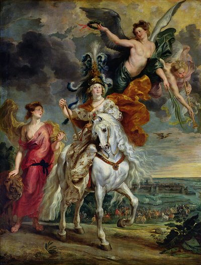 Cykl Medyceuszy: Triumf Julierów autorstwa Peter Paul Rubens