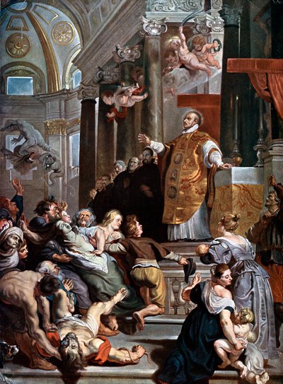 Cuda św. Ignacego Loyoli, c1617-1618 autorstwa Peter Paul Rubens