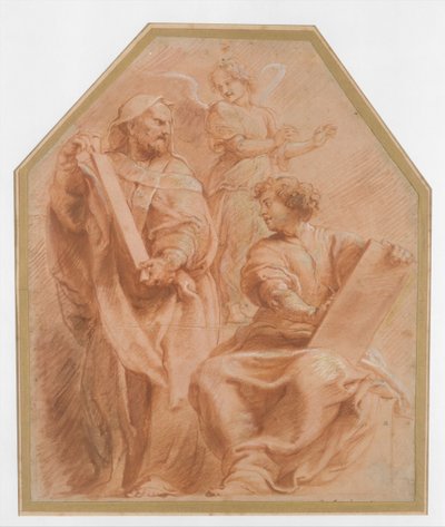 Prorocy Dawid i Daniel, ca. 1601-2. autorstwa Peter Paul Rubens