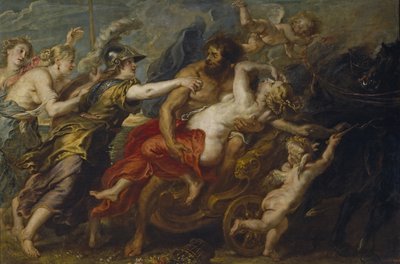 Gwałt Prozerpiny, 1636-1638 autorstwa Peter Paul Rubens