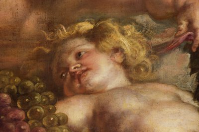 Sufit Rubensa, Dom Bankietowy, Whitehall, ok. 1629-34 (olej na płótnie) autorstwa Peter Paul Rubens