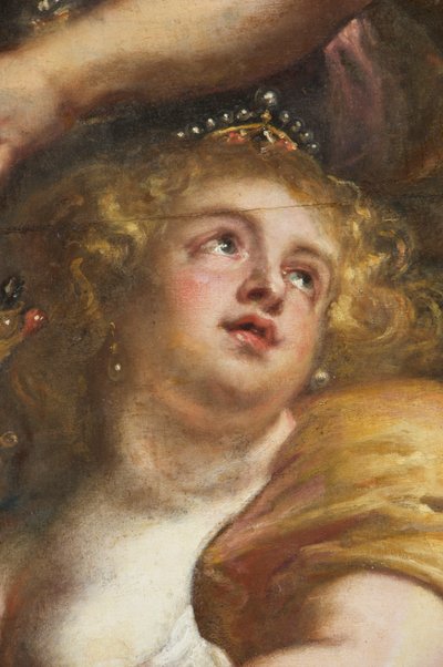 Sufit Rubensa, Dom Bankietowy, Whitehall, ok. 1629-34 (olej na płótnie) autorstwa Peter Paul Rubens