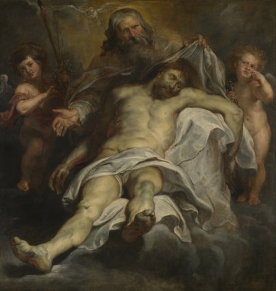 Verniz Trinity (óleo sobre painel) autorstwa Peter Paul Rubens