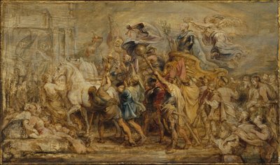 Triumf Henryka IV, c.1630 autorstwa Peter Paul Rubens