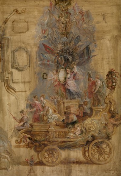 Rydwan triumfalny z Kallo, 1638. autorstwa Peter Paul Rubens