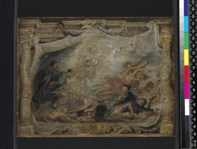Zwycięstwo Eucharystii nad herezją, ok. 1625-26 r. autorstwa Peter Paul Rubens