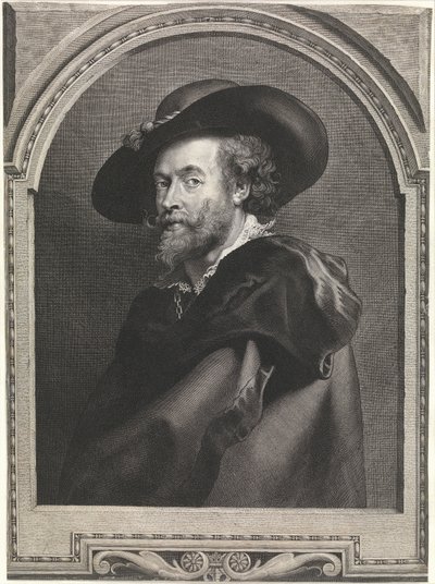 Malarz Peter Paul Rubens (rycina) autorstwa Peter Paul Rubens
