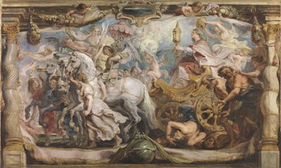 Triumf Kościoła, ok. 1625 autorstwa Peter Paul Rubens