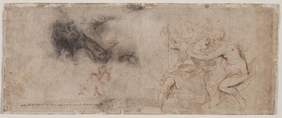 Wenus rozbrajająca Marsa, Studium draperii, c. 163235. autorstwa Peter Paul Rubens