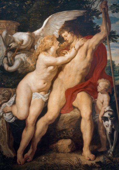 Wenus i Adonis autorstwa Peter Paul Rubens