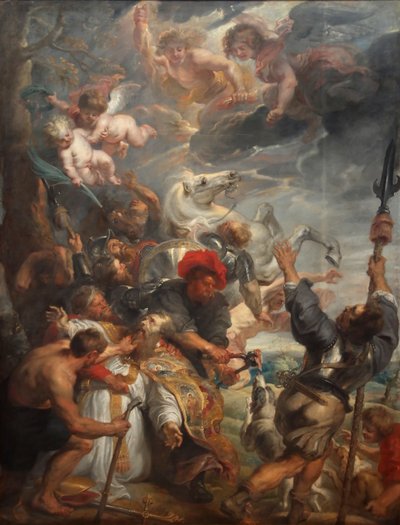 Męczeństwo św. Liwina autorstwa Peter Paul Rubens and workshop