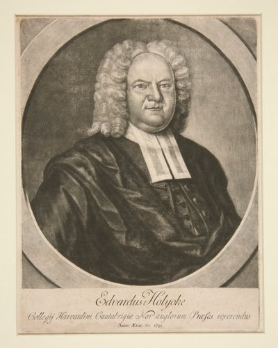 Edvardus Holyoke autorstwa Peter Pelham
