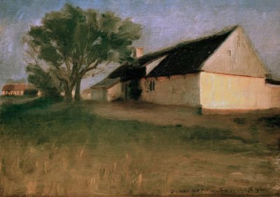 Jasne noce, Skagen autorstwa Peder Severin Krøyer