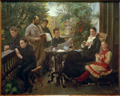 Hirschsprung, Heinrich; duński producent tytoniu, mecenas i kolekcjoner sztuki (założyciel Kolekcji Hirschsprunga w Kopenhadze); Kopenhaga 7 autorstwa Peder Severin Krøyer