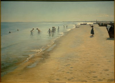 Letni dzień na południowej plaży Skagen autorstwa Peder Severin Krøyer