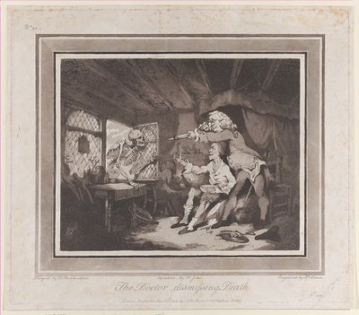 Doktor odprawiający śmierć, 15 września 1785, 15 września 178 autorstwa Peter Simon
