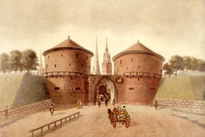 HAMBURG Niemcy - Brama autorstwa Peter Suhr