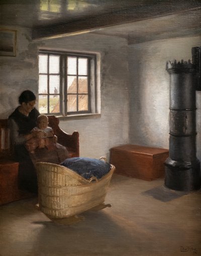 Matka i dziecko autorstwa Peter Vilhelm Ilsted
