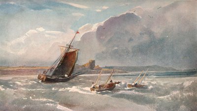W pobliżu portu, ok. 1820 autorstwa Peter de Wint